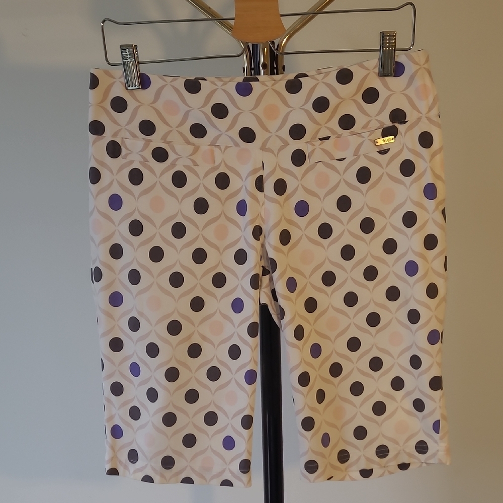 Polka Dot Patterned Shorts